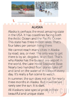 Review 4 lớp 7 Skills sách Global Success