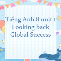 Tiếng Anh 8 unit 1 Looking back Global Success