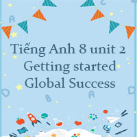 Tiếng Anh 8 unit 2 Getting started Global Success