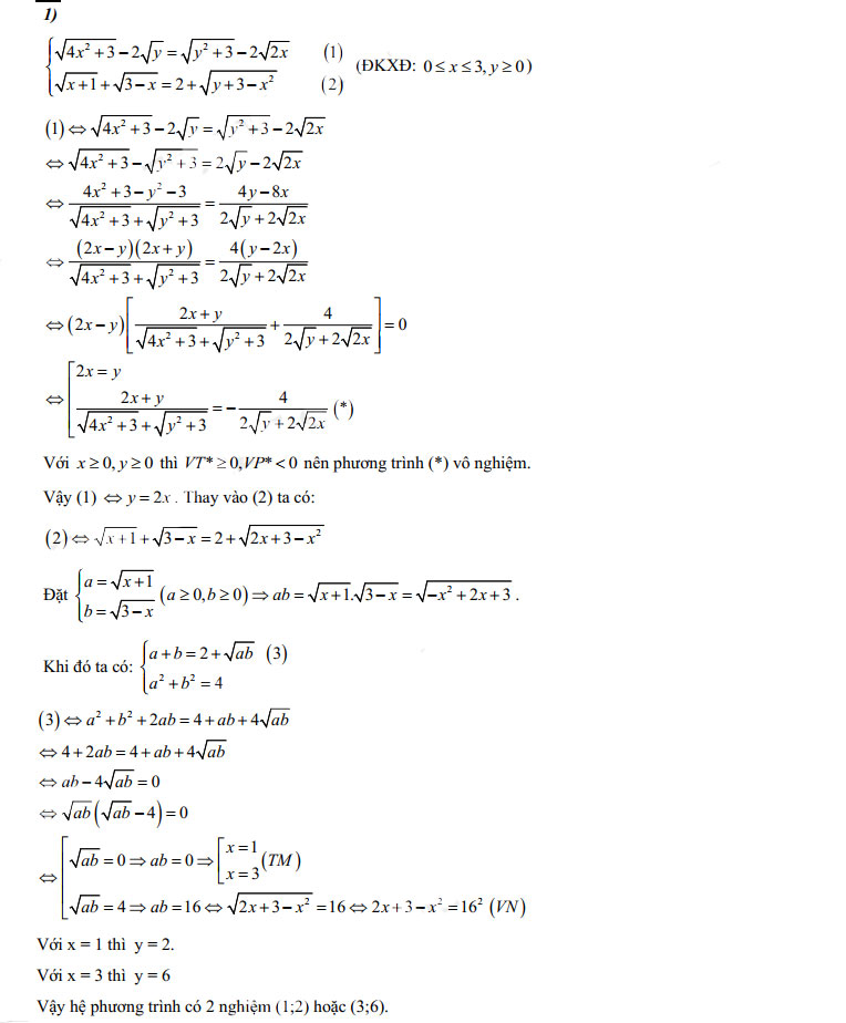 Đề thi Toán vào 10 Chuyên Lê Hồng Phong, Nam Định 2023
