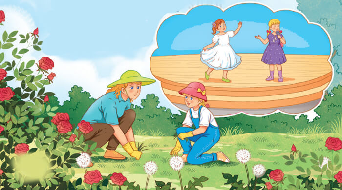 Công chúa và người dẫn chuyện lớp 4