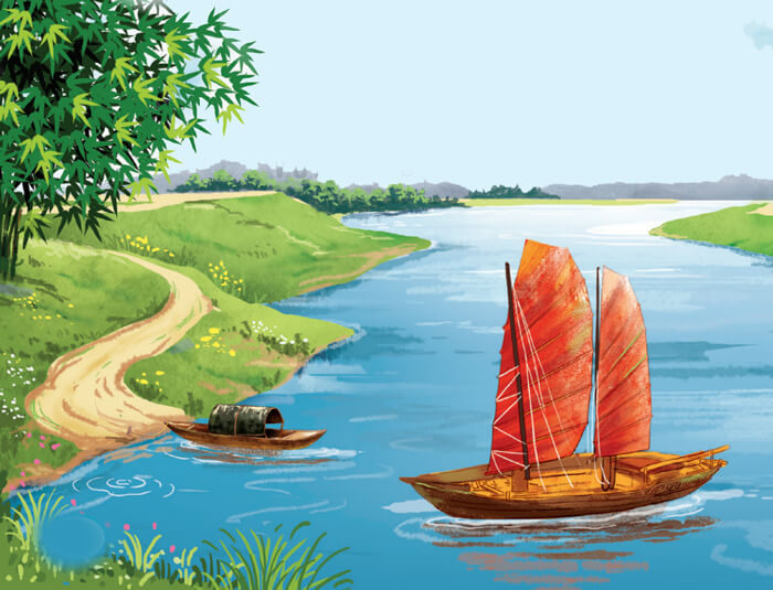 Đọc: Đò ngang lớp 4 trang 34