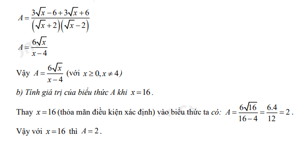Đáp án đề thi vào lớp 10 môn Toán Lai Châu 2023