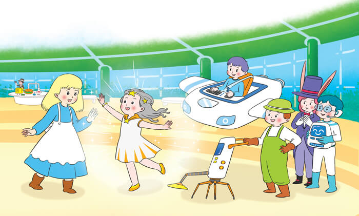 Viết đoạn văn kể về việc làm của Tin-tin và Mi-tin sau khi tham quan Công xưởng Xanh