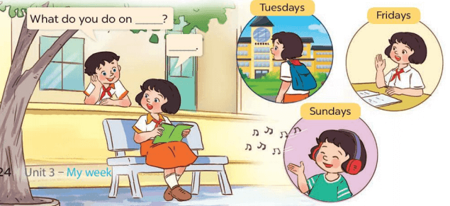tiếng anh lớp 4 unit 3 lesson 2 trang 24