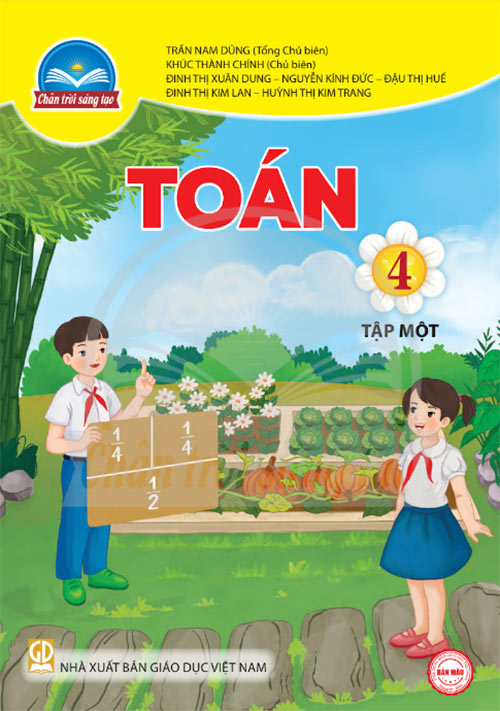 Toán 4 - Tập 1