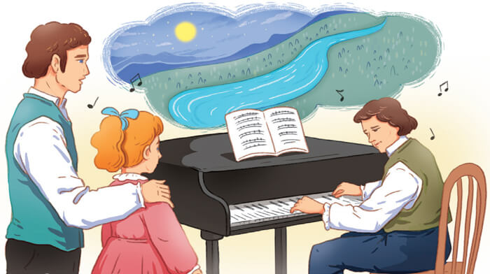 Bét-tô-ven và bản Xô-nát ánh trăng lớp 4