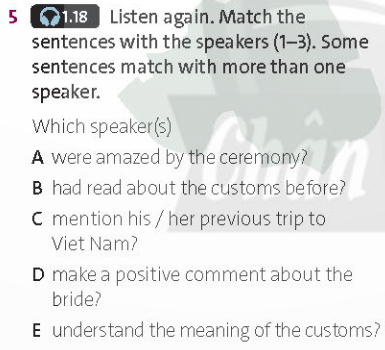 Tiếng Anh 11 Friends Global Unit 1 1I Culture