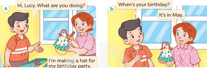 Tiếng Anh lớp 4 unit 4 lesson 1 trang 28 29