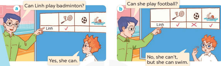 Tiếng Anh lớp 4 unit 5 lesson 2 trang 36 37