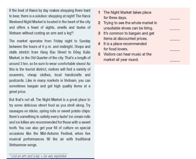 Tiếng Anh 11 Bright Workbook Skills Units 1 - 2