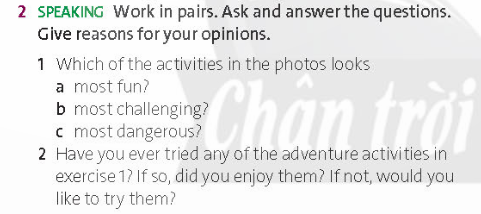 Tiếng Anh 11 Friends Global Unit 2 2G Speaking