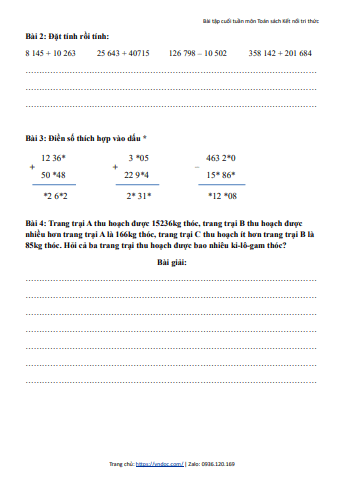 minh hoa phieu bai tap cuoi tuan 11 toan 4 kntt h2*466428