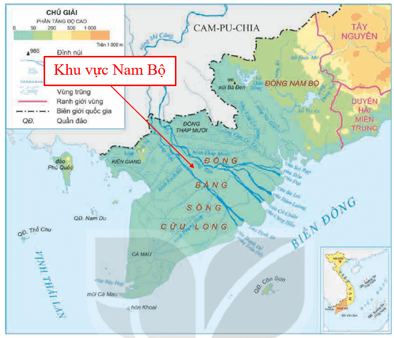 Lịch Sử và Địa Lí lớp 4 Kết nối tri thức Bài 24: Thiên nhiên vùng Nam Bộ