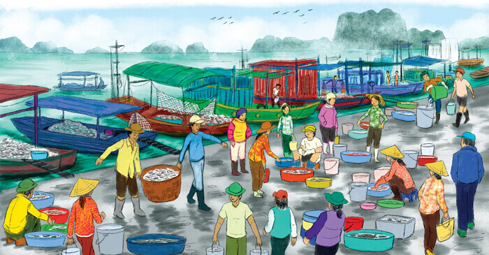 Buổi sáng ở Hòn Gai trang 51 lớp 4 Chân trời sáng tạo Tập 2 - Giải SGK ...