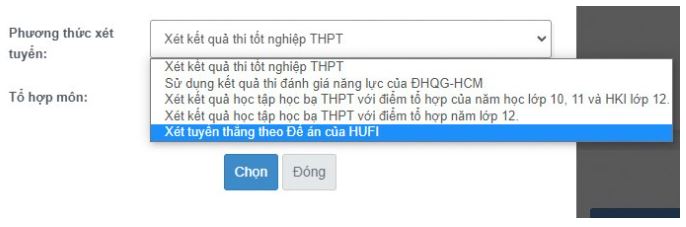 Hướng dẫn thí sinh đăng ký nguyện vọng trực tuyến