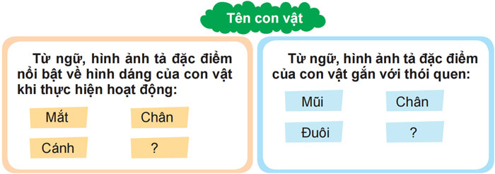 Luyện tập quan sát, tìm ý cho bài văn miêu tả con vật lớp 4