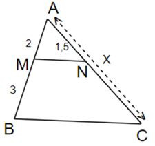 Lý thuyết Định lí Ta-let nhập tam giác cụ thể – Toán lớp 8 (ảnh 1)