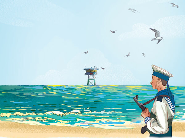 Đọc: Cảm xúc Trường Sa lớp 4