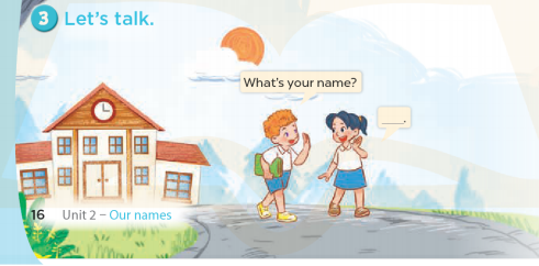 Tiếng Anh lớp 3 Unit 2 Lesson 1