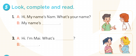 Tiếng Anh lớp 3 Unit 2 Lesson 1