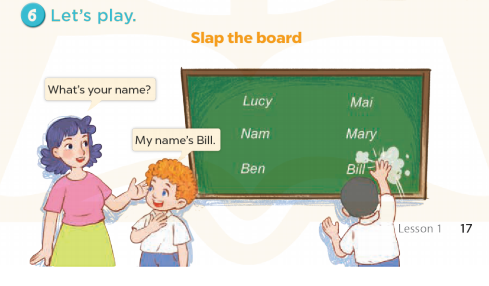 Tiếng Anh lớp 3 Unit 2 Lesson 1