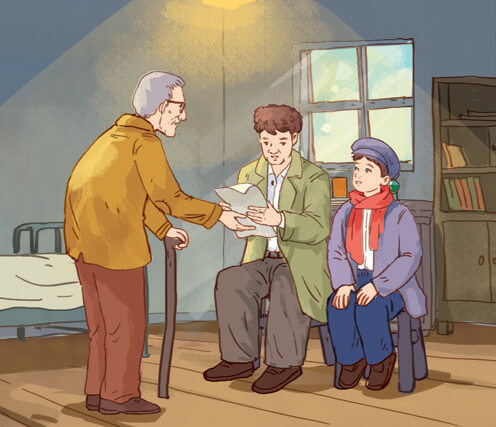 Đọc: Người thầy đầu tiên của bố tôi lớp 4