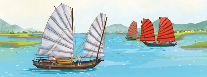 Đọc: Những cánh buồm lớp 4