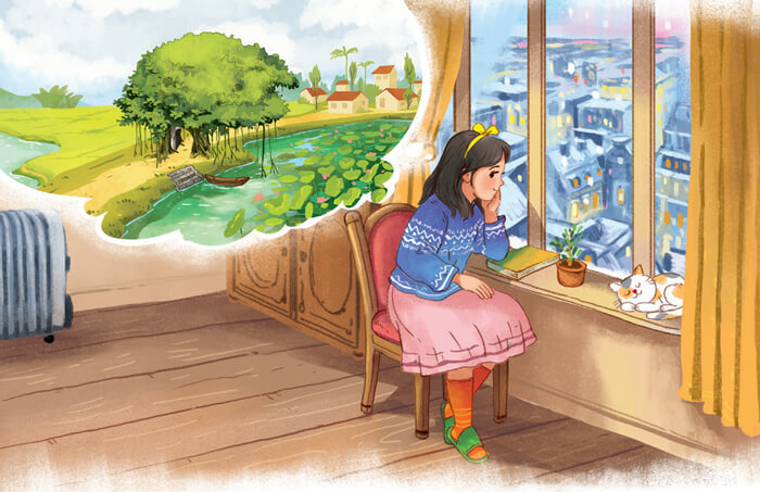 Đọc: Quê ngoại lớp 4