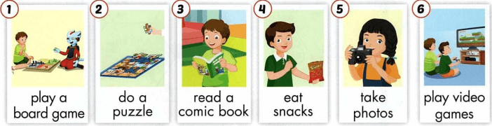 Tiếng Anh 4 i-Learn Smart Start Unit 4 lesson 1