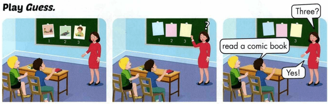 Tiếng Anh 4 i-Learn Smart Start Unit 4 lesson 1