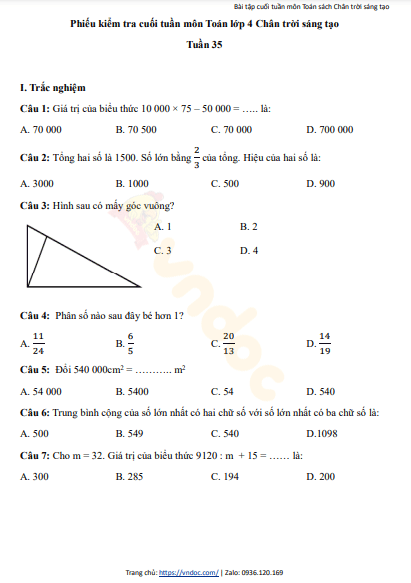 minh hoa bai tap cuoi tuan 35 toan 4 ctst h1*475944