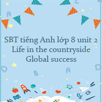 Sách bài tập tiếng Anh lớp 8 unit 2 Life in the countryside Global success