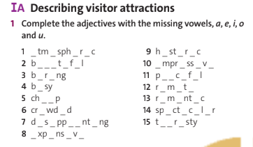Tiếng Anh 11 Friends Global Unit I Vocabulary Builder