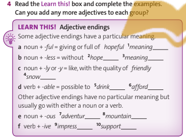 Tiếng Anh 11 Friends Global Unit I Vocabulary Builder