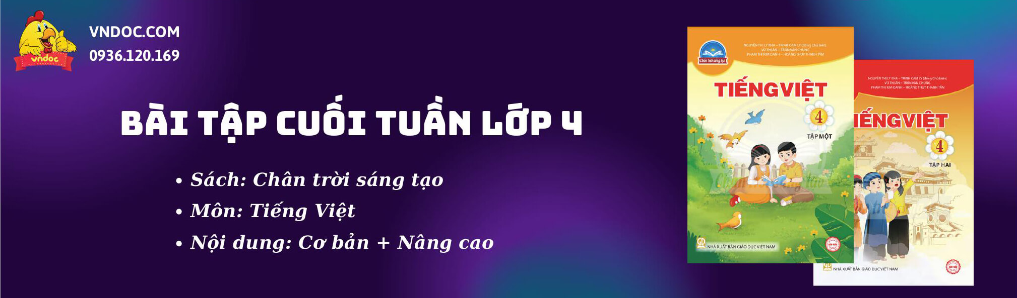 bài tập cuối tuần Tiếng Việt 4 Chân trời