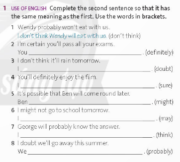 Tiếng Anh 11 Friends Global Unit 3 Grammar Builder and Reference