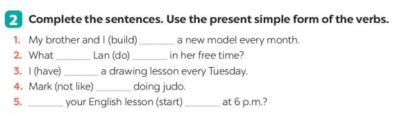 Unit 1 lớp 7 A Closer Look 2