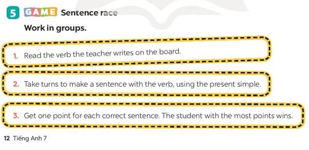 Unit 1 lớp 7 A Closer Look 2
