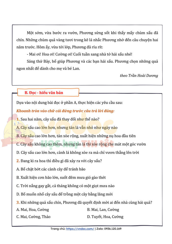 Bộ đề kiểm tra cuối tuần Tiếng Việt lớp 4 CTST - Tuần 3