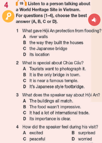 Tiếng Anh 11 Bright Workbook Skills Units 3 - 4