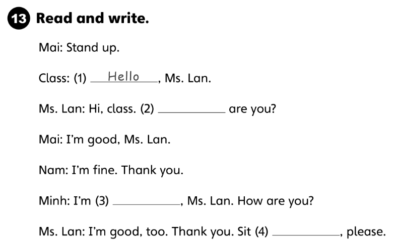 Sách bài tập Tiếng Anh lớp 3 Cánh Diều Unit 0