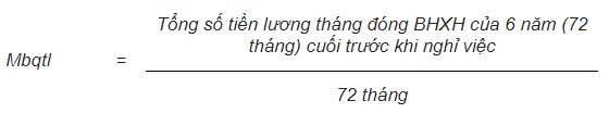 Cách tính lương hưu hàng tháng