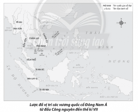 [CTST] Giải SBT lịch sử và địa lí 6 bài 12: Các vương quốc ở Đông Nam Á trước thế kỉ X