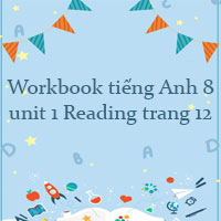 Workbook tiếng Anh 8 unit 1 Reading trang 12 Friends plus