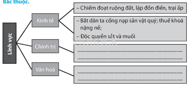 Bài 16: Chính sách cai trị của phong kiến phương Bắc và sự chuyển biến của Việt Nam thời kì Bắc thuộc