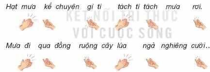 Hát: Hạt mưa kể chuyện SGK Âm nhạc 4 KNTT