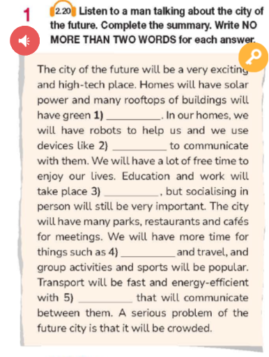 Tiếng Anh 11 Bright Unit 5 5c Listening