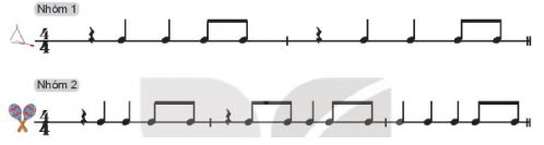 Nhạc cụ: Thể hiện nhạc cụ gõ hoặc nhạc cụ giai điệu trang 50 SGK Âm nhạc 4 KNTT