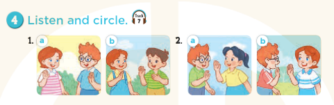 Tiếng Anh lớp 3 Unit 1 Lesson 1 Hello